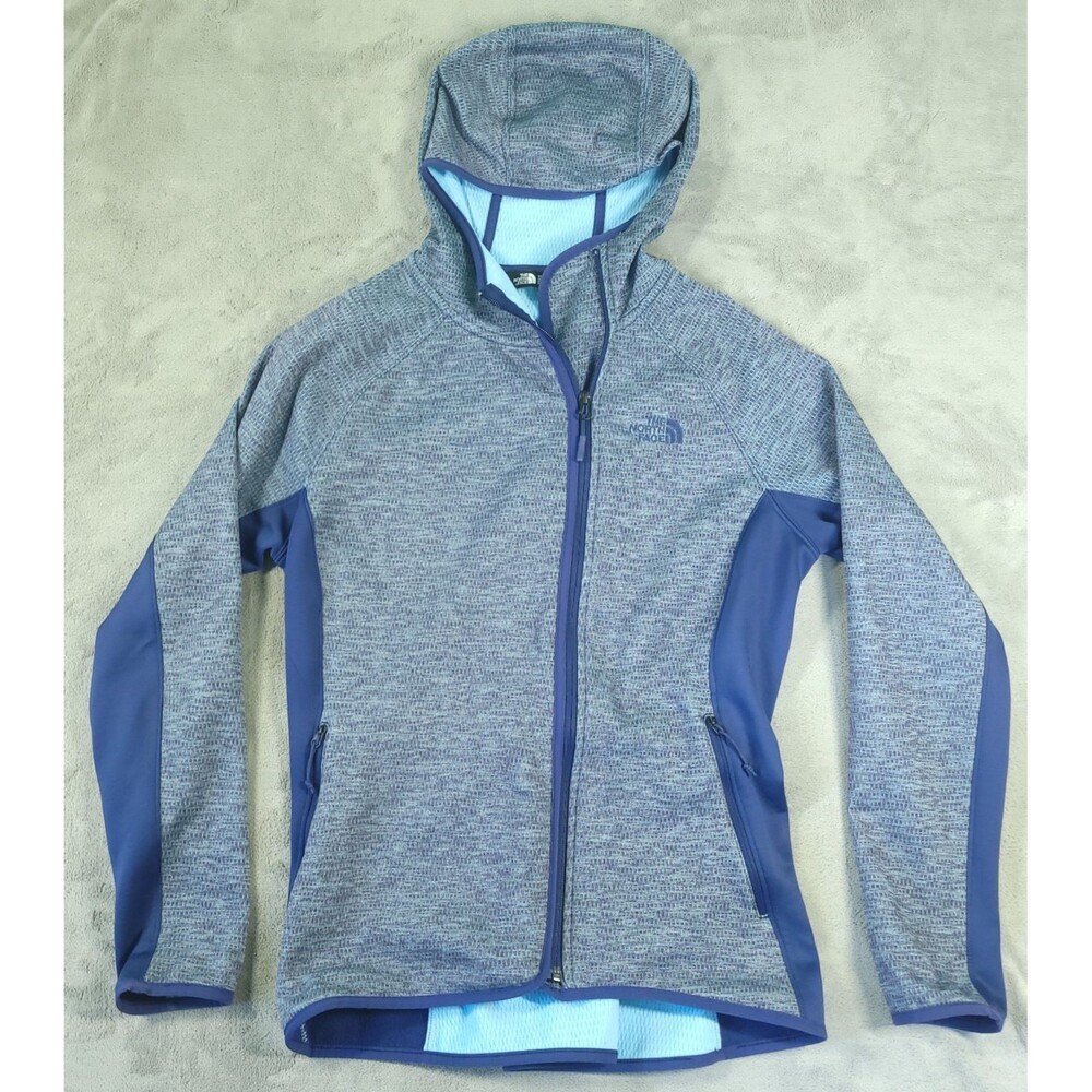 North Face Arcata Asymmetrical Hoodie Jacket Womens XL Full Zip Outdoors